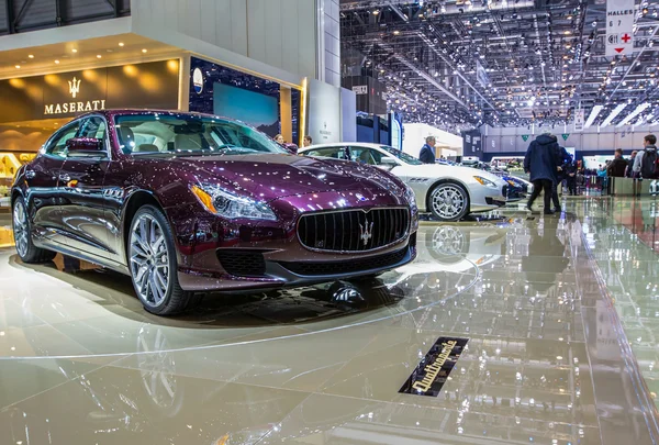 83rd Geneva Motorshow 2013 - Maserati — Stock Photo, Image