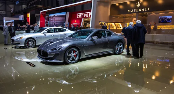 83º geneva motorshow 2013 - maserati — Fotografia de Stock