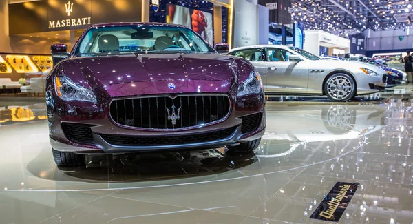 Åttiotredje Genève motorshow 2013 - maserati — Stockfoto