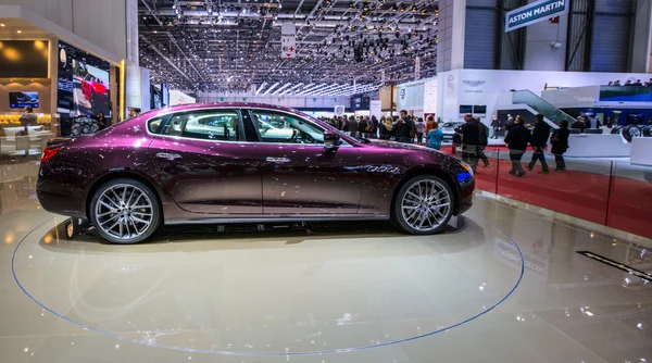 Åttiotredje Genève motorshow 2013 - maserati — Stockfoto