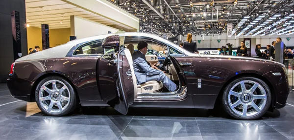 83-е Женевское автошоу 2013 - Rolls Royce Wraith — стоковое фото