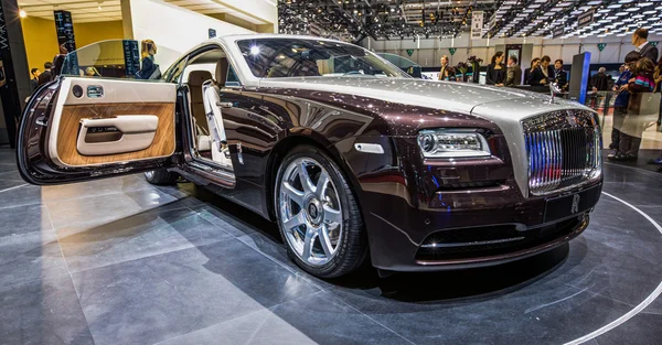 На вісімдесят третьої Женевському автосалоні 2013 - Rolls Royce Wraith — стокове фото