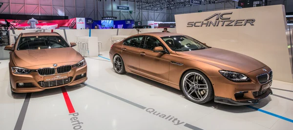 83rd Geneva Motorshow 2013 - AC Schnitzer BMW — Stock Photo, Image