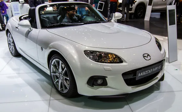 83º geneva motorshow 2013 - mazda mx5 — Fotografia de Stock