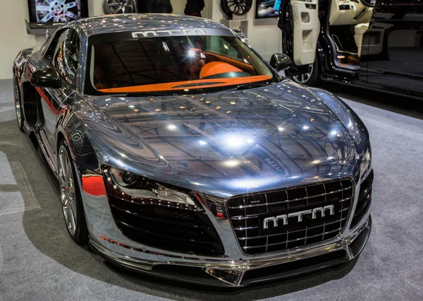 83η έκθεση αυτοκινήτου της Γενεύης 2013 - mtm audi r8 v10 biturbo — Φωτογραφία Αρχείου