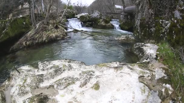 Водный поток — стоковое видео