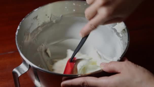 Crema de mantequilla — Vídeo de stock