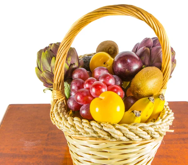 Basket of Fruits — Stock Photo, Image