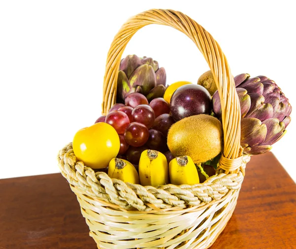 Basket of Fruits — Stock Photo, Image
