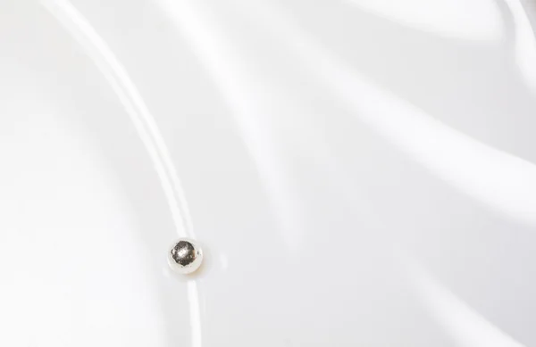 Srebrna perła cukru polewy — Zdjęcie stockowe