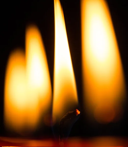 Candele rosse — Foto Stock