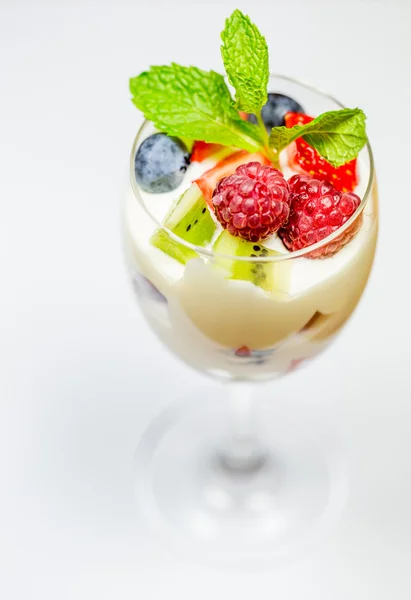 Fruta Parfait — Fotografia de Stock