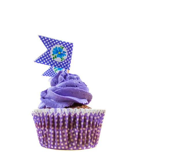 Purple Cupcakes — Stock Photo, Image