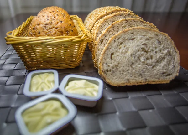 빵과 버터 — 스톡 사진