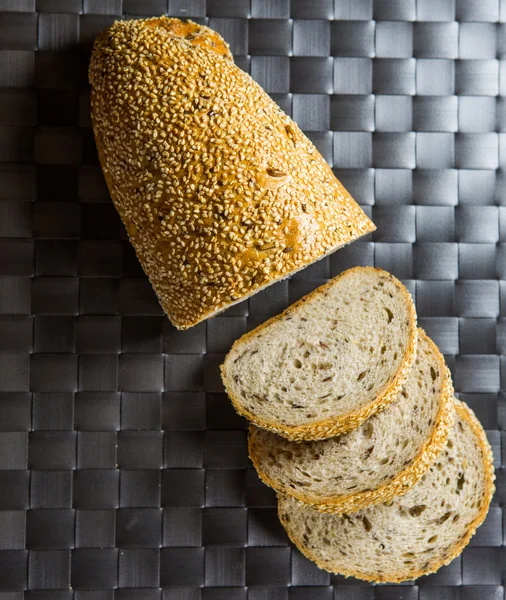 Pan de semillas de sésamo — Foto de Stock