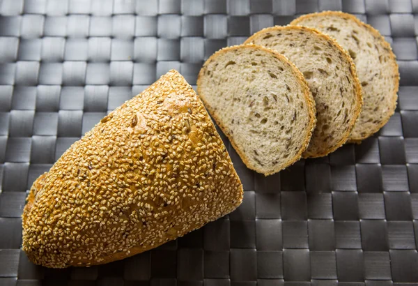 Pan de semillas de sésamo — Foto de Stock