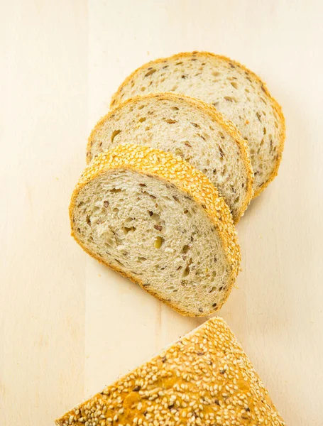 Szezám Seed kenyér — Stock Fotó