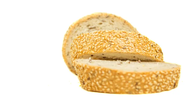 芝麻种子面包 — 图库照片