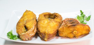 Kızarmış kırmızı snapper