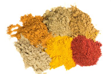 çeşitli toz baharat
