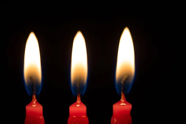 Kaarsen flame abstract — Stockfoto