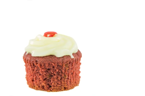 Cupcake di velluto rosso — Foto Stock