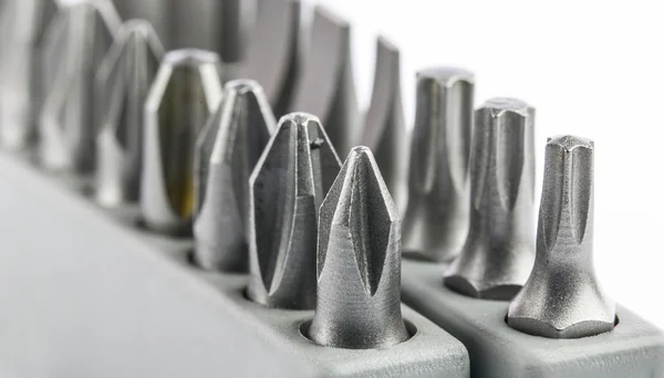 Screwdriver Heads — Stock Photo, Image