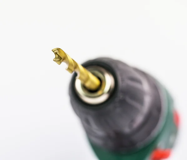 Power Drill And Drill Bit — Stock Photo, Image