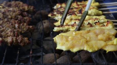 ızgara tavuk satay