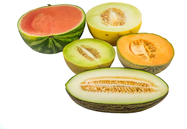 Potong melon — Stok Foto