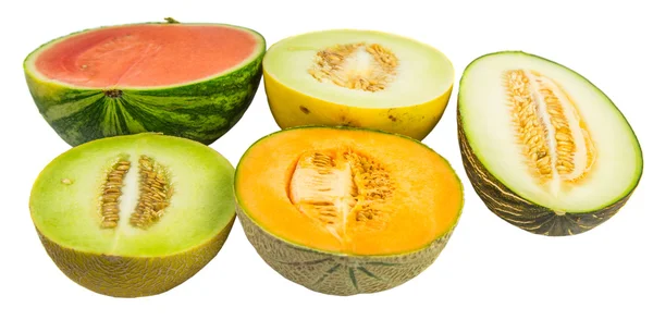 Potong melon — Stok Foto
