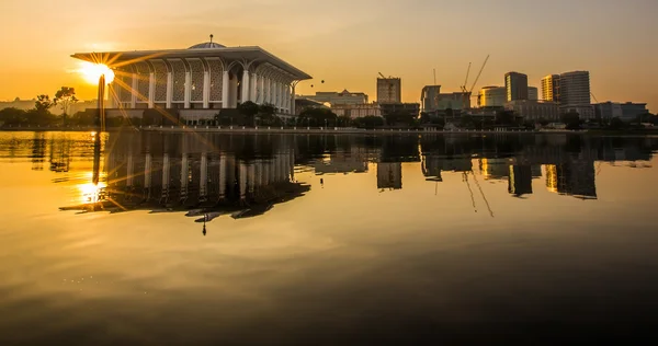 Mosque and Sunrise — Stock Photo, Image