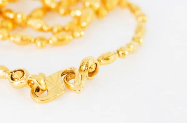 Gouden ketting — Stockfoto