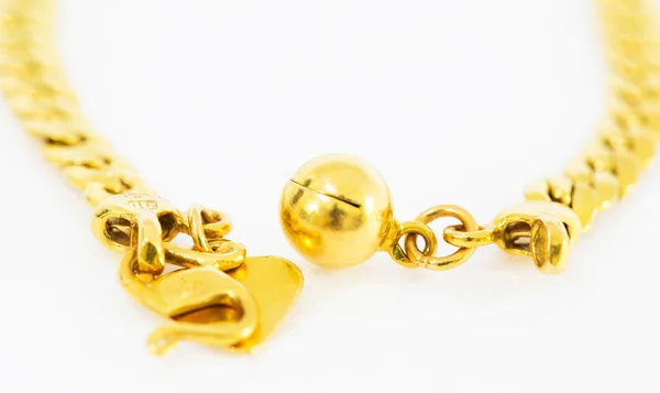 Pulseira de ouro — Fotografia de Stock