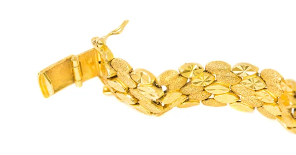Złota bransoleta — Zdjęcie stockowe