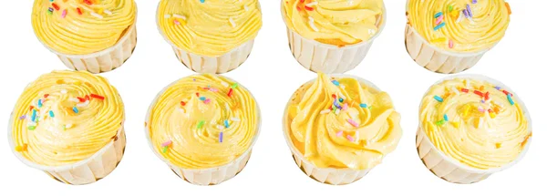Yellow cupcakes — Stock Fotó