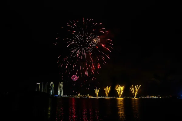 Feuerwerk, putrajaya malaysia — Stockfoto