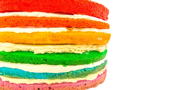 Rainbow Cake — Stock Photo, Image