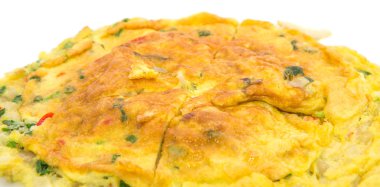 telur dairesi omlet