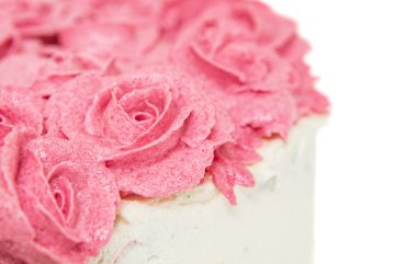 Gül çiçek buzlanma