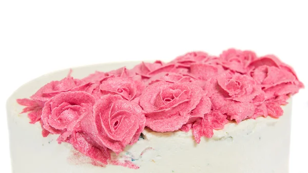 Roze bloem glazuur — Stockfoto