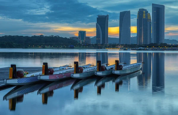 Sunrise At Putrajaya Lake — Stock Photo, Image