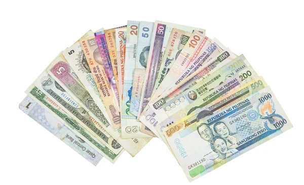 Mixed Bank Notes — Stock Photo, Image