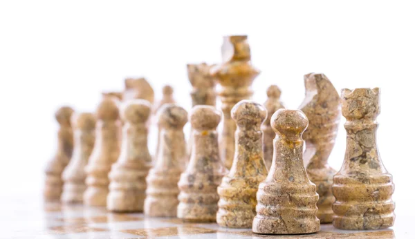 チェスのこまセット — ストック写真