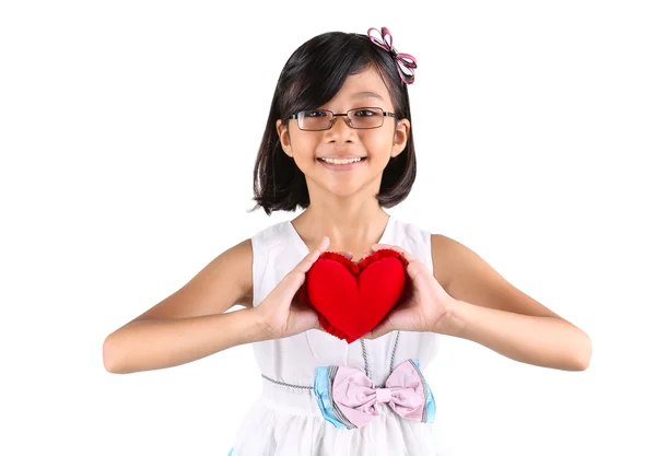 Young Girl Valentine — Stock Photo, Image