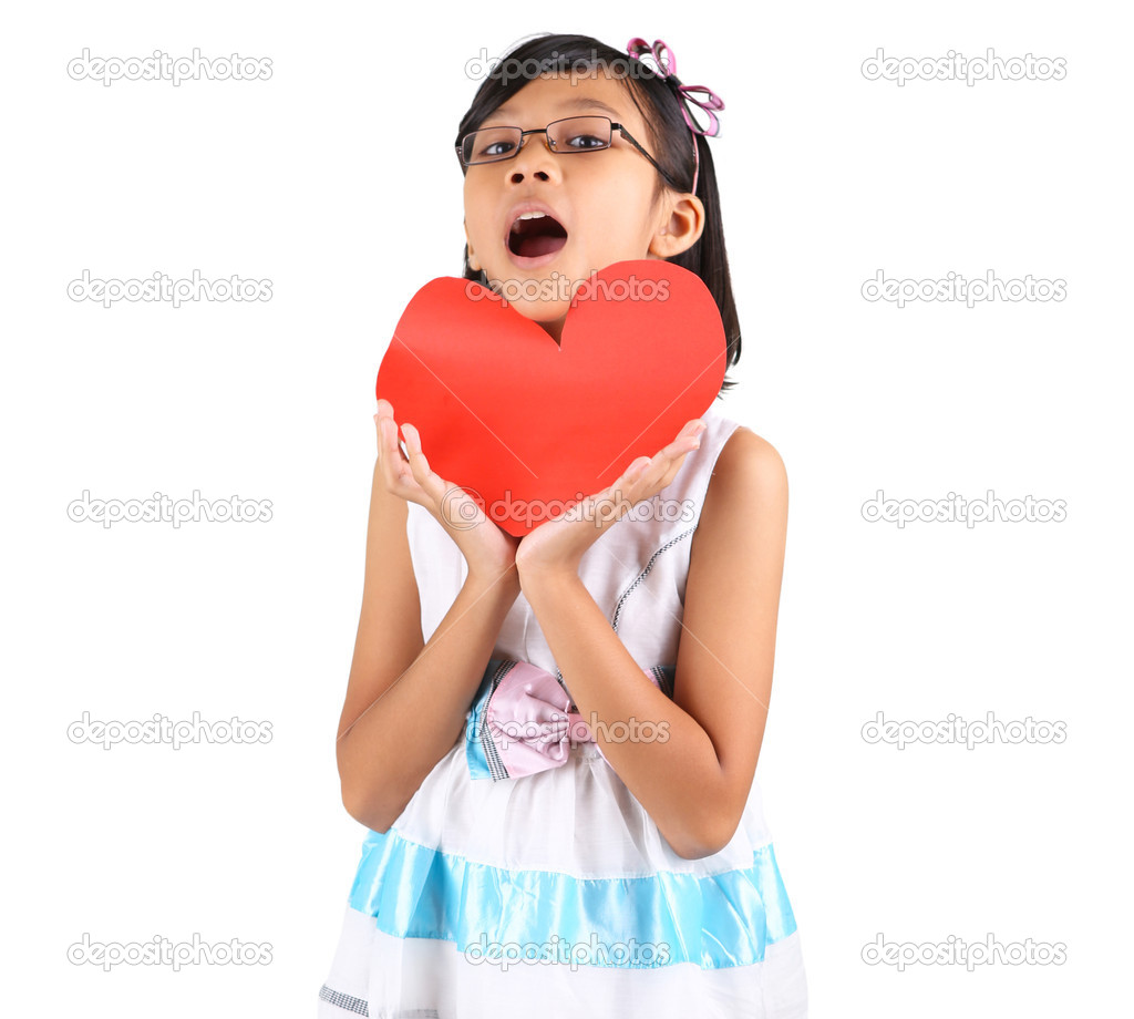 Young Girl Valentine