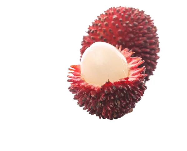 Fruta Pulasana ou Nephelium mutabile — Fotografia de Stock