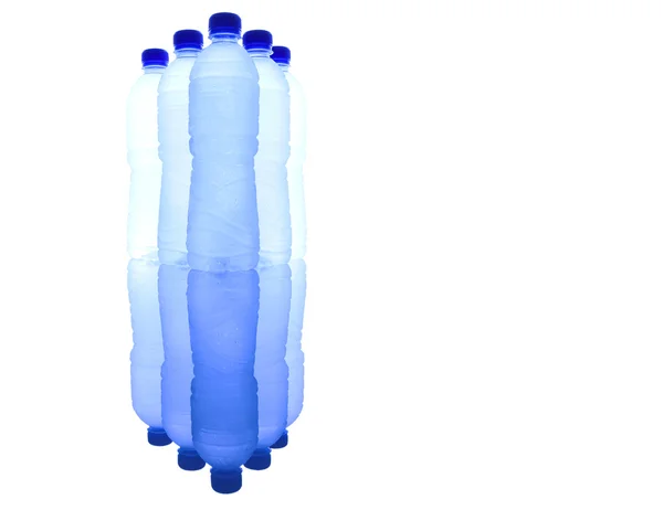 Botellas de agua mineral —  Fotos de Stock