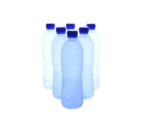 Garrafas de água mineral — Fotografia de Stock