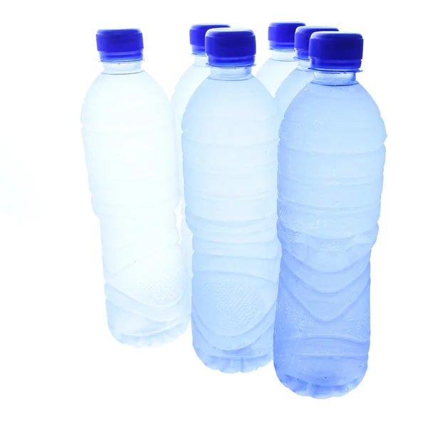 Bottiglie di acqua minerale — Foto Stock